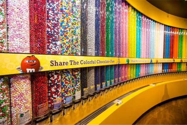 M&M's World Las Vegas 1 Boutique M&M's Las Vegas