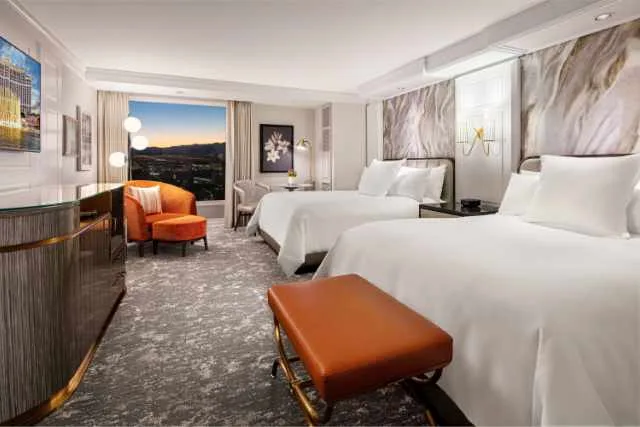 Hotel Bellagio 7 Chambre Premier Two Queeen